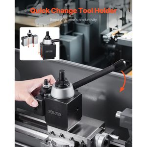 Set di 6 Portautensili a Cambio Rapido con Supporti per Utensili da Tornio in Metallo e Accessori per Portautensili a Cuneo (Nuovo) - Product Image 3