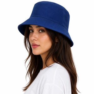 Unisex Bucket <b>Hat</b> Soft Cotton Casual Wide Brim Outdoor Streetwear Fashion Comfortable Classic Headwear Wide Brim Clean Style <b>hat</b> - Product Image 3