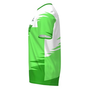 ชุดยูนิฟอร์มฟุตบอลผู้ใหญ่แบบขายส่ง พิมพ์ลายดิจิทัลใหม่ ผ้าโพลีเอสเตอร์ 100% ระบายอากาศ แห้งเร็ว ป้องกันแบคทีเรีย แบบไม่มีแขน - Product Image 4