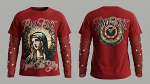 Ropa de Moda Urbana Cómoda, Elegante y a la Moda, Venta al por Mayor, Camiseta de Manga Corta Doble con Pedrería, 100% Algodón - Product Image 5