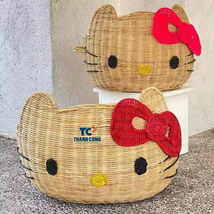 Panier de rangement en forme de Hello Kitty pour enfants - Product Image 1