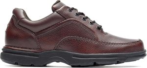 Round Toe Men Vintage <b>Oxfords</b> Leather Waliking Shoes Non-Slip Soft Lace up Low-Top <b>Platform</b> Business Dress Formal Durable Sole - Product Image 4
