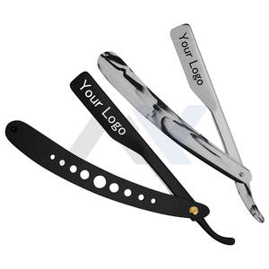 Custom Classic Stainless Steel Men's Straight Razor Smooth Barbero Shaver for Shaving Classic <b>Edge</b> Razor - Product Image 1