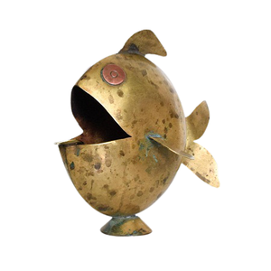 Cenicero de Latón de Diseño Maravilloso con la Mejor Calidad, Forma Redonda, Acabado Dorado Pulido, Cenicero para Cigarros para Uso en Oficina - Product Image 3
