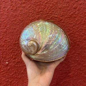 Handmade Mother of Pearl Jewelry Box with Handcrafted Metal <b>Frame</b> for Trinket Storage Elegant Gift Packaging from Vietnam - Product Image 4