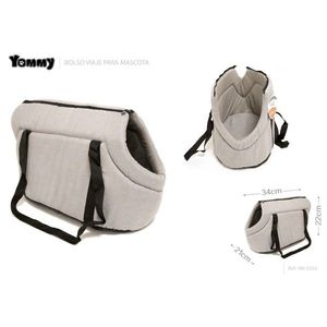 Bolsa de transporte para mascotas Yommy 42x28x25cm, suave, para mascotas pequeñas - Product Image 2