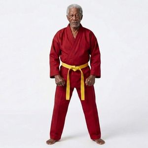 Uniforme de Taekwondo Personnalisable - Tissu en Polyester/Coton Léger, Respirant et Durable, Service OEM pour la Pratique des Arts Martiaux - Product Image 1