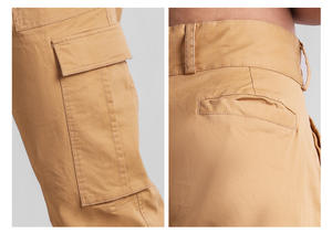 Pantalones de Trabajo Unisex de Nueva Moda, Corte Regular, Estilo Vintage, Cintura Media Elástica, Transpirables y Térmicos, para Primavera y Otoño - Product Image 4