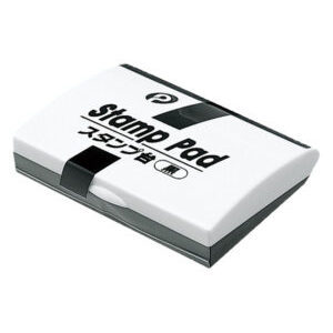 Tampon encreur noir de poche pour impression et estampage - Product Image 1