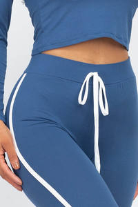 Conjuntos Deportivos al por Mayor para Mujer, Ropa Deportiva de 2 Piezas, Camiseta Deportiva sin Mangas + Leggings, Conjunto Deportivo para Gimnasio - Product Image 3