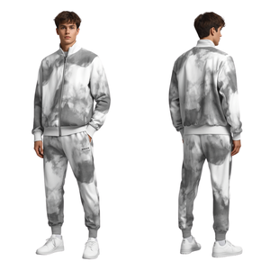 Chándal Moderno para Hombre con Cierre Completo, Diseño Geométrico Glacier Flow, con Construcción Deportiva de Primera Calidad - Product Image 2