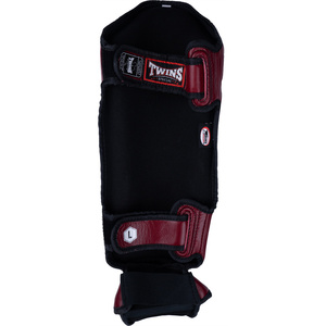 TWINS Muay Thai Kick Boxing Arts Martiaux & MMA Protection Protège-tibias en Cuir Véritable Légers et Personnalisables - Product Image 4