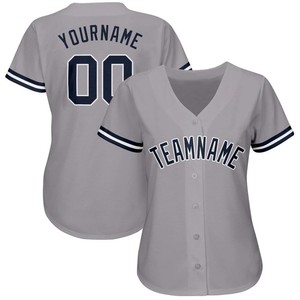 Uniformes de Béisbol al por Mayor, Personalizados con Nombre, Número y Logotipo del Equipo, Transpirables, de Secado Rápido, Servicio OEM ODM, 100% Poliéster - Product Image 3