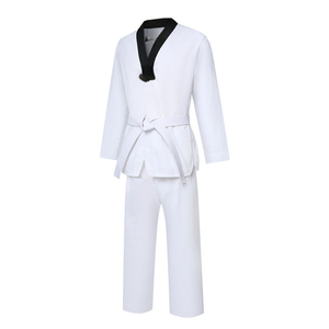 Uniforme de Taekwondo 100% coton, léger, durable, personnalisable, confortable pour les débutants, pratique, qualité supérieure, sport pour adultes - Product Image 4