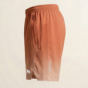 Pantalones Cortos Deportivos Unisex de Alto Rendimiento, Color Negro, para Gimnasio, Running, Entrenamiento, Corte Regular, Cintura Elástica, Secado Rápido - Product Image 4