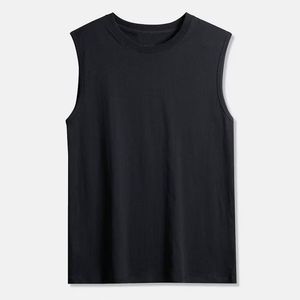 Camiseta sin Mangas Negra para Hombre, Chaleco de Algodón, Camiseta Deportiva Informal, Camiseta de Gimnasio para Verano - Product Image 2