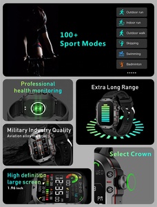 New <strong>Smart</strong> <strong>Watch</strong> QX11 Montre Intelligente BT Call Heart Rate Blood Pressure Monitoring <strong>Tough</strong> Body Outdoor Sports <strong>Smart</strong> <strong>Watch</strong> - Product Image 6