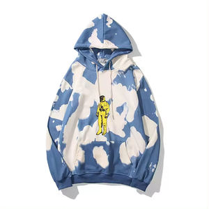 Sudaderas con Capucha Extra Grandes de Forro Polar Grueso 100% Algodón para Invierno, con Estampado Gráfico Personalizado, Tie Dye, Serigrafía de Logotipo, Sudaderas de Felpa al por Mayor - Product Image 1