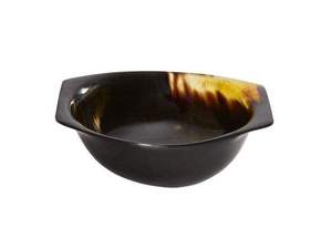 Tazón para ensalada de cuerno de búfalo, muy vendido, tazón decorativo para servir al por mayor, plato para servir de cuerno de búfalo auténtico, para mesa de comedor - Product Image 2