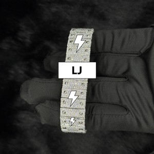 Reloj de Lujo de Alta Gama con Moissanita, Personalizado, de Acero Inoxidable, Estilo Hip Hop, con Esfera de Cristal Analógica y Movimiento Mecánico, Unisex - Product Image 2