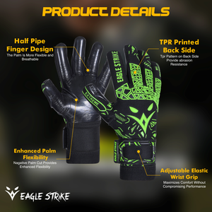 Guantes de Portero de Alta Calidad, Nuevo Modelo, Directo de Fábrica, Diseño Personalizado y Logotipo Personalizado - Product Image 5