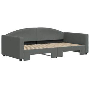 Lit de repos gris foncé 39,4 x 74,8 po avec lit gigogne, sans matelas - Product Image 3