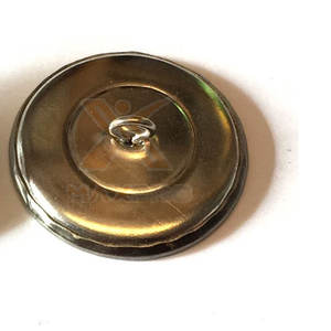 กระดุมเหล็กสำหรับเครื่องแบบพิธีการ ผลิตในปากีสถาน อุปกรณ์ตัดเย็บเสื้อผ้าและเครื่องประดับ - Product Image 3