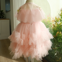 2025 o-cou scintillant robe pour filles princesse perles broderie Tulle robe Vietnam fabrication ODM enfant Boutique de Rosie