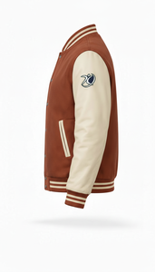 Vêtements en gros de style américain professionnels, manches en cuir, boutons, unisexe, style américain - Product Image 2