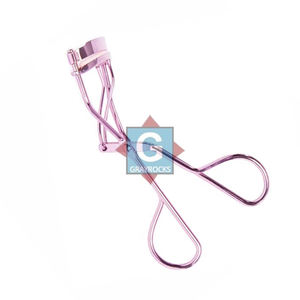 Rizador de Pestañas de Acero Inoxidable con Acabado Pulido Espejo, Almohadilla Redondeada de Larga Duración para Rizos Perfectos, Gris Rocks GE-1906-76 - Product Image 2