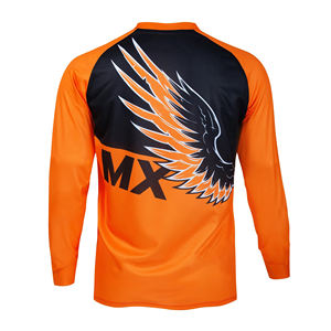Jersey de Ciclismo de Montaña MTB Transpirable para Hombre, Diseño OEM, con Impresión Personalizada por Transferencia de Calor 2026 - Product Image 2