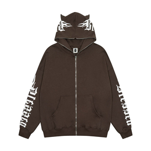 Sweat à capuche pull-over homme de haute qualité à manches longues, coupe ample, avec motif lettre, pour homme et femme, Nouveauté Hiver - Product Image 5