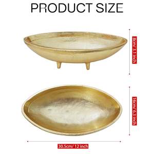 Corbeille à fruits décorative pour table à manger, élégante corbeille de centre de table pour cuisine, salon, maison - Product Image 6