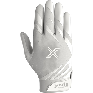 Guantes de Fútbol Americano Ligeros Personalizados para Receptor, Blancos, Rojos y Verdes, con Estampado de Payaso HAHA, Cierre de Velcro de Silicona, Antideslizantes para Exteriores - Product Image 5