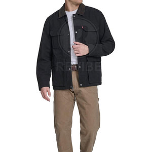 Nouvelle arrivée, veste d'hiver pour homme 100% coton, logo sur le devant, design personnalisé, écologique, respirante, décontractée, de haute qualité - Product Image 2