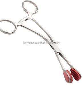 CE/ISO Certified Collin's Tongue Holding Forceps Surgical <b>Instrument</b> Made Stainless Steel Custom Logo Accepted - Product Image 2