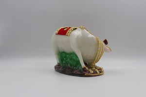 Figura coleccionable de vaca Kamdhenu de alta calidad y elegante, artículo de regalo a precio de mayoreo del fabricante indio Kamdhenu Cow. - Product Image 2