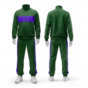 Survêtement en polyester avec logo personnalisé, vêtements de sport à marque privée pour les marques d'activewear et les importateurs mondiaux - Product Image 3