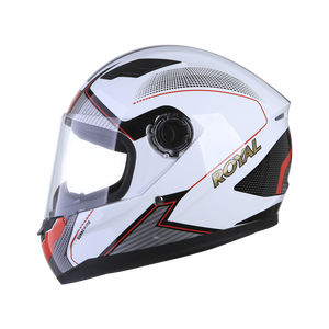 Casque M136 ROYAL fabriqué au Vietnam avec coque ABS à fort impact, visière unique, design convertible, état neuf - Product Image 2