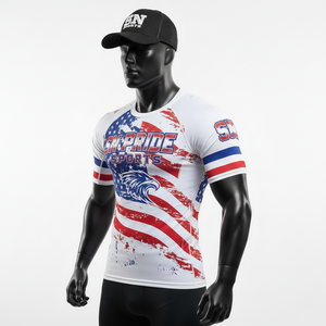 New Arrival High Quality MMA Men Rash Guard Long Sleeve Sublimation Printed OEM Service Wholesale Quality Quick Dry Customized - Product Image 4