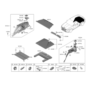 GV70 Nouvelles pièces et accessoires pour voitures et camions 85715AR000NNB - Product Image 2