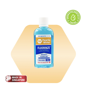 เพิร์ลลี่ ไวท์ ฟลูออริไนซ์ แอนตี้แบคทีเรีย ฟลูออไรด์ น้ำยาบ้วนปาก 100 มล - Product Image 1