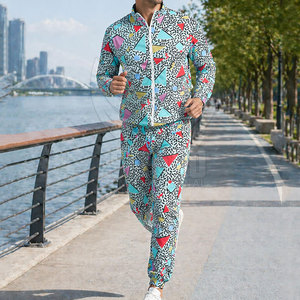 Latest Design Wholesale Men Windbreaker <b>Set</b> Cheap Price Pakistan Made Men Sublimated Windbreaker <b>Set</b> - Product Image 5