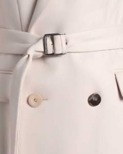 Manteau long élégant unisexe, coupe-vent tendance, pardessus d'hiver ceinturé, veste décontractée légère et durable, personnalisable OEM, vente en gros - Product Image 6
