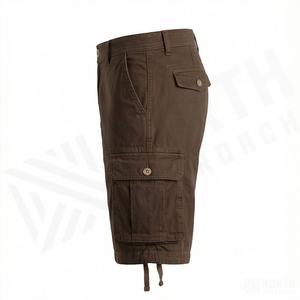 Pantalones Cortos Cargo Casuales de Verano para Hombre, Largos, con Múltiples Bolsillos, Pantalones Cortos Masculinos con Logotipo Personalizado Impreso, Precio Razonable, OEM - Product Image 3