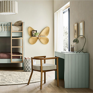 Elegant Handwoven Rattan Butterfly <b>Wall</b> Shelf Decorative Floating Shelf Boho Nursery Bedroom Home <b>Wall</b> Decor Kids Room - Product Image 3