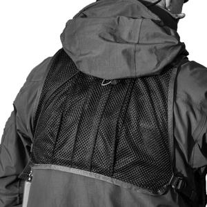 Chaleco multibolsillo de secado rápido para hombre, malla negra a prueba de viento, para trabajo de fotógrafo, pesca al aire libre - Product Image 6