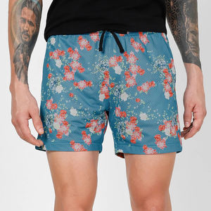 Pantalones Cortos de Baloncesto HIC de Alta Calidad, Personalizados, 150 Gramos, Lisos, de Doble Capa, de Malla, para Verano, para Hombre - Product Image 1