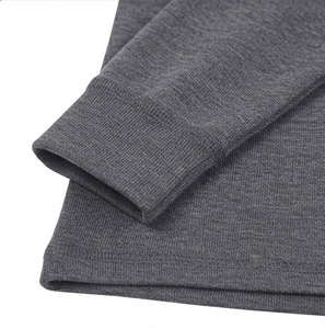 Men's Quarter <b>Zip</b> Pullover Sweat <b>Shirt</b> 100% Woolen Long Sleeve Stand Collar Breathable Regular Fit Winter Wear Men Sweat <b>Shirts</b> - Product Image 5