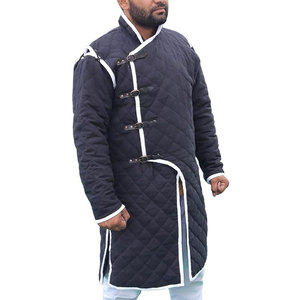 Abrigo Gambeson Acolchado Grueso Personalizado para Hombre, Chaqueta Larga Aketon, Disfraces de Armadura, Vestido Personalizado OEM ODM - Product Image 2